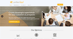 Desktop Screenshot of amberleaf.net